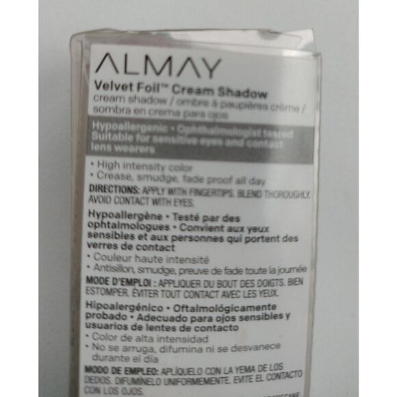 Almay Cream Shadow Ruby Glam New Face Intense Color Makeup Eyeshadow Velvet Foil - Picture 10 of 11